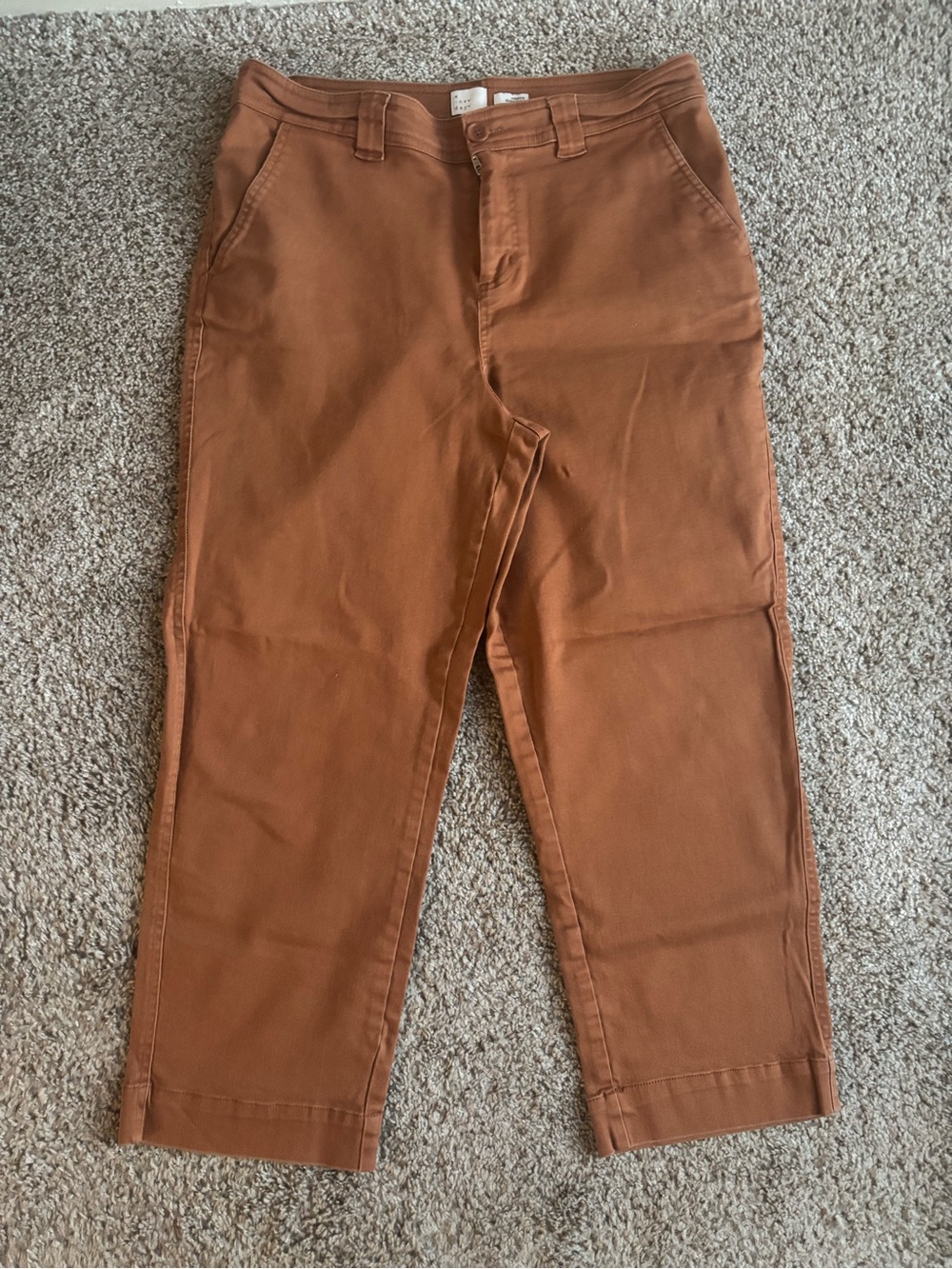 a new day Women's Straight Leg Jeans in Rust Brown